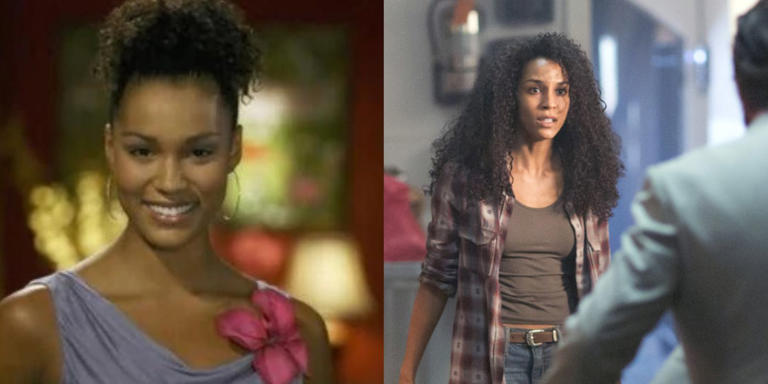 A split image of Brooklyn Sudano From My Wife and Kids 