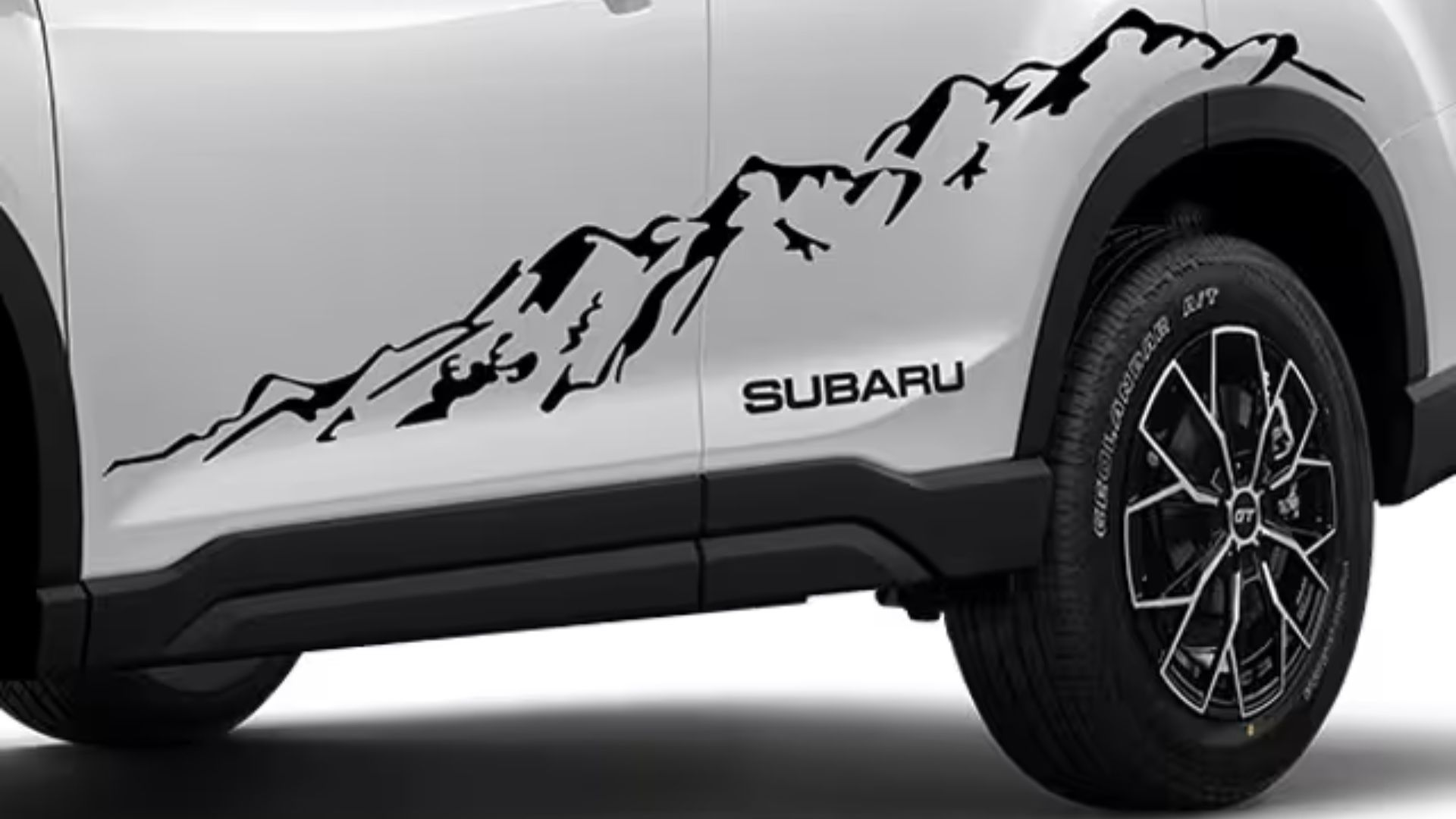 subaru forester goes sticker happy with the gt wild lite edition