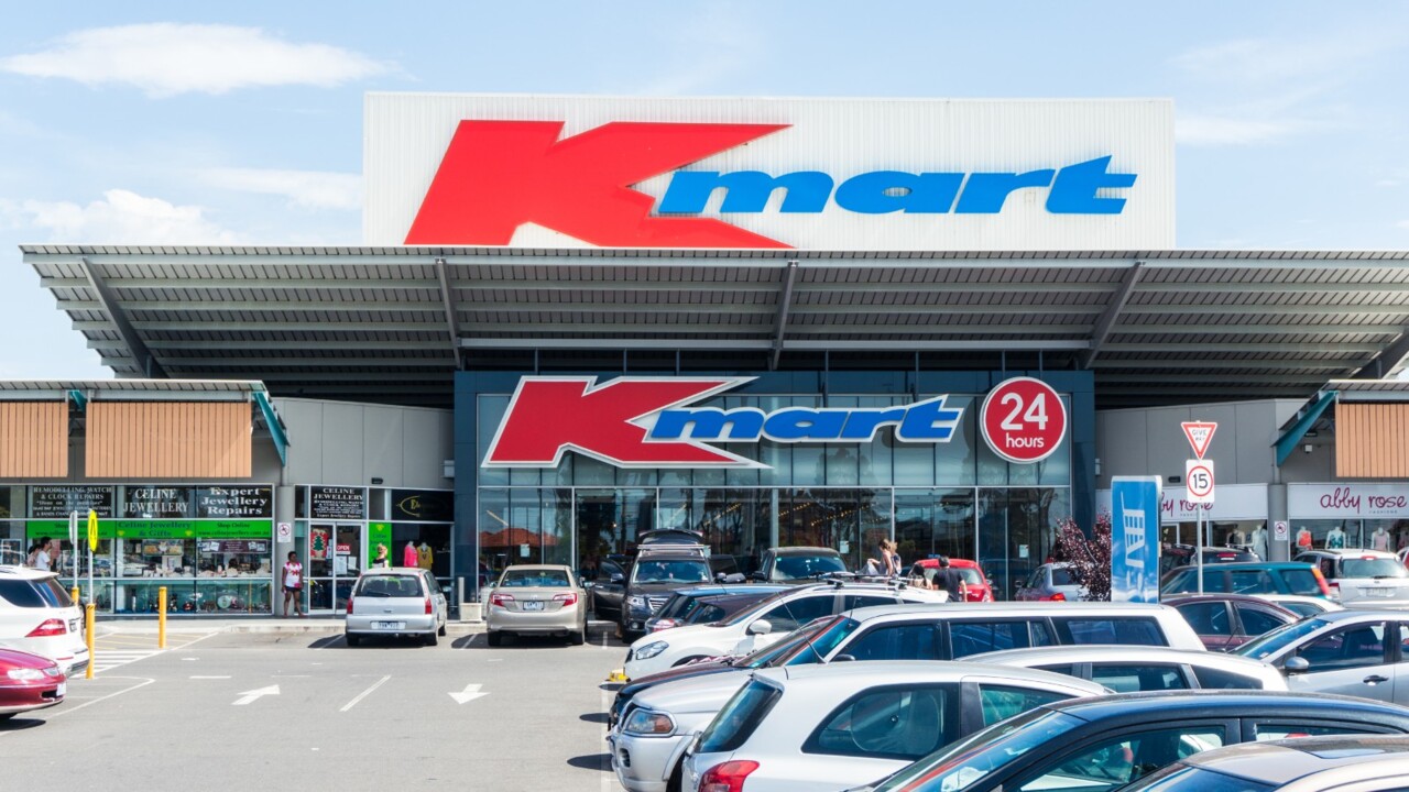 customers resonating with kmart’s ‘low price, high value’ products