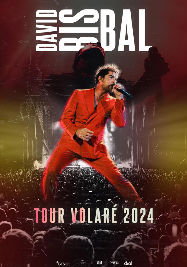 David Bisbal presenta nueva gira, Tour Volaré 2024 y anuncia