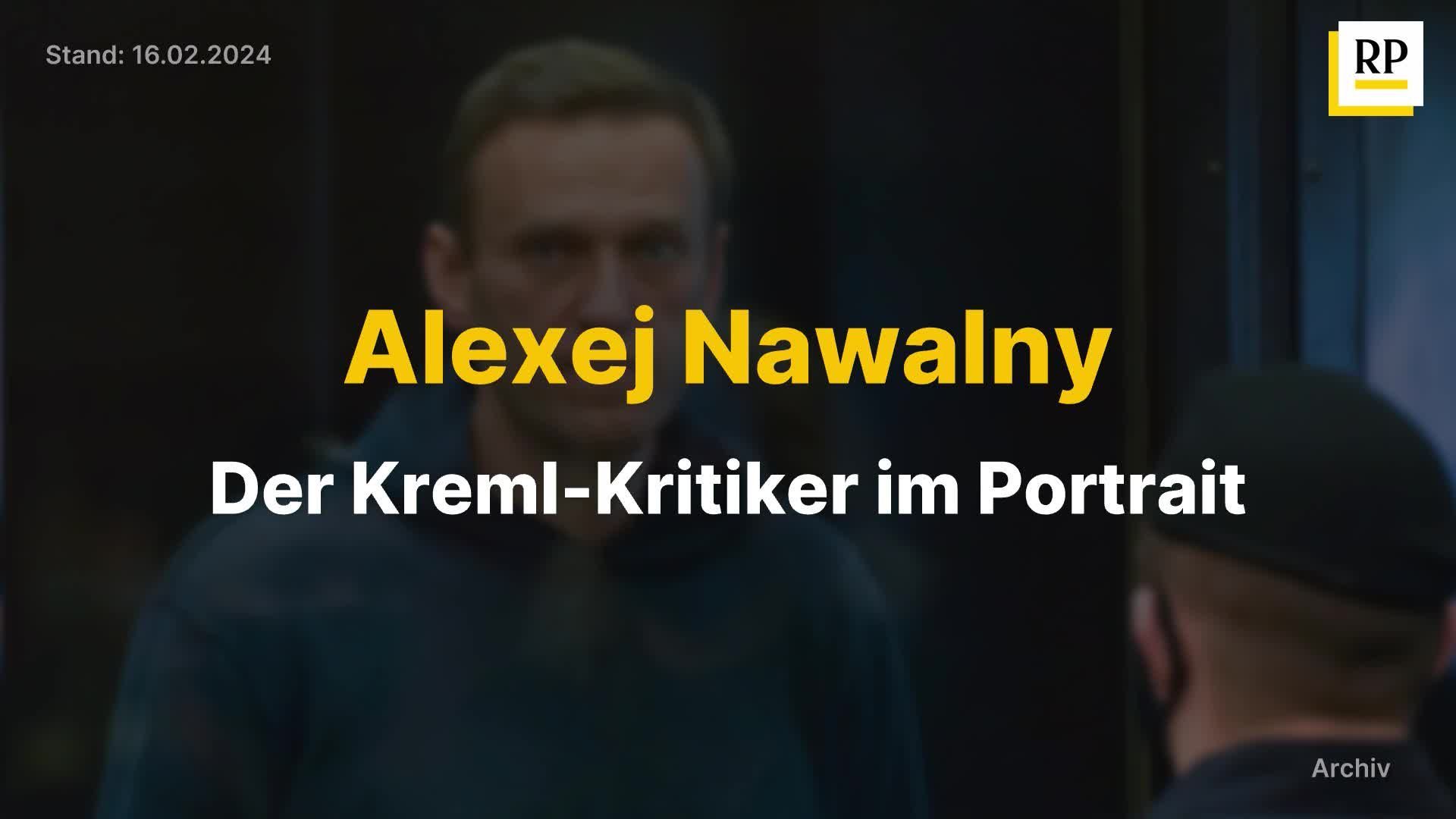 Alexej Nawalny: Der Kreml-Kritiker Und Widersacher Von Wladimir Putin ...