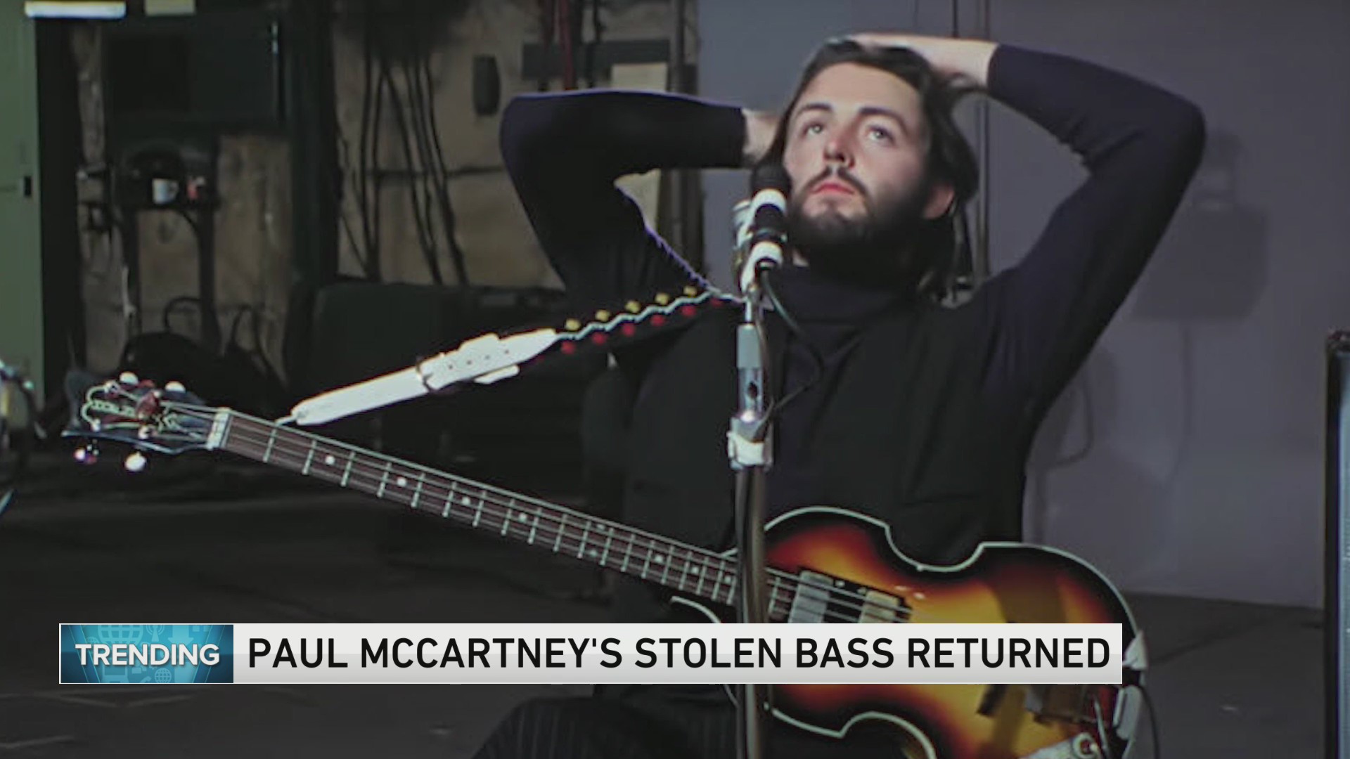 Paul McCartney's Long-lost Bass Guitar, Stolen Over 50 Years Ago ...