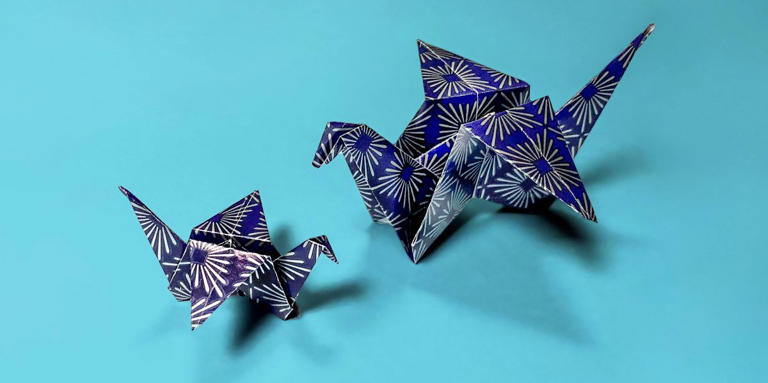 The paper crane's meaning is associated with peace and longevity in Japanese culture. Here are the easy instructions for how to make a paper crane.