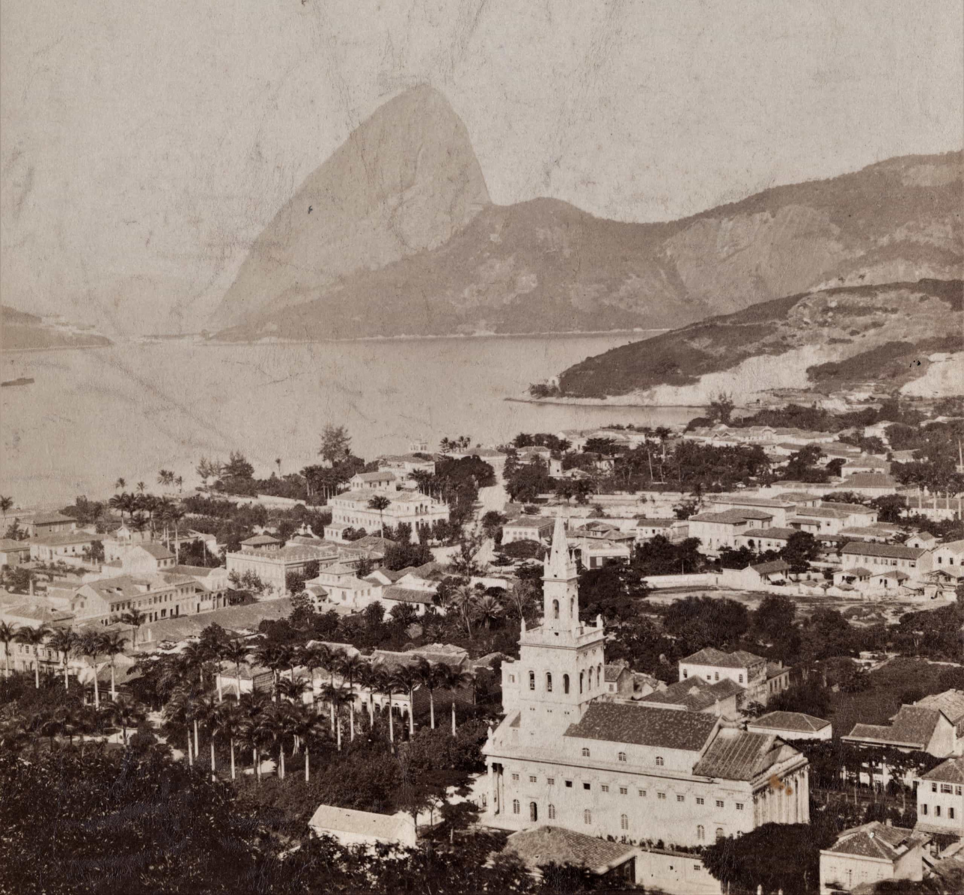 A snap of Rio circa 1860. The famous Christ the Redeemer would arrive later in 1931.<p>You may also like:<a href="https://www.starsinsider.com/n/348294?utm_source=msn.com&utm_medium=display&utm_campaign=referral_description&utm_content=397441v1en-en"> Meet the stars with criminal parents</a></p>