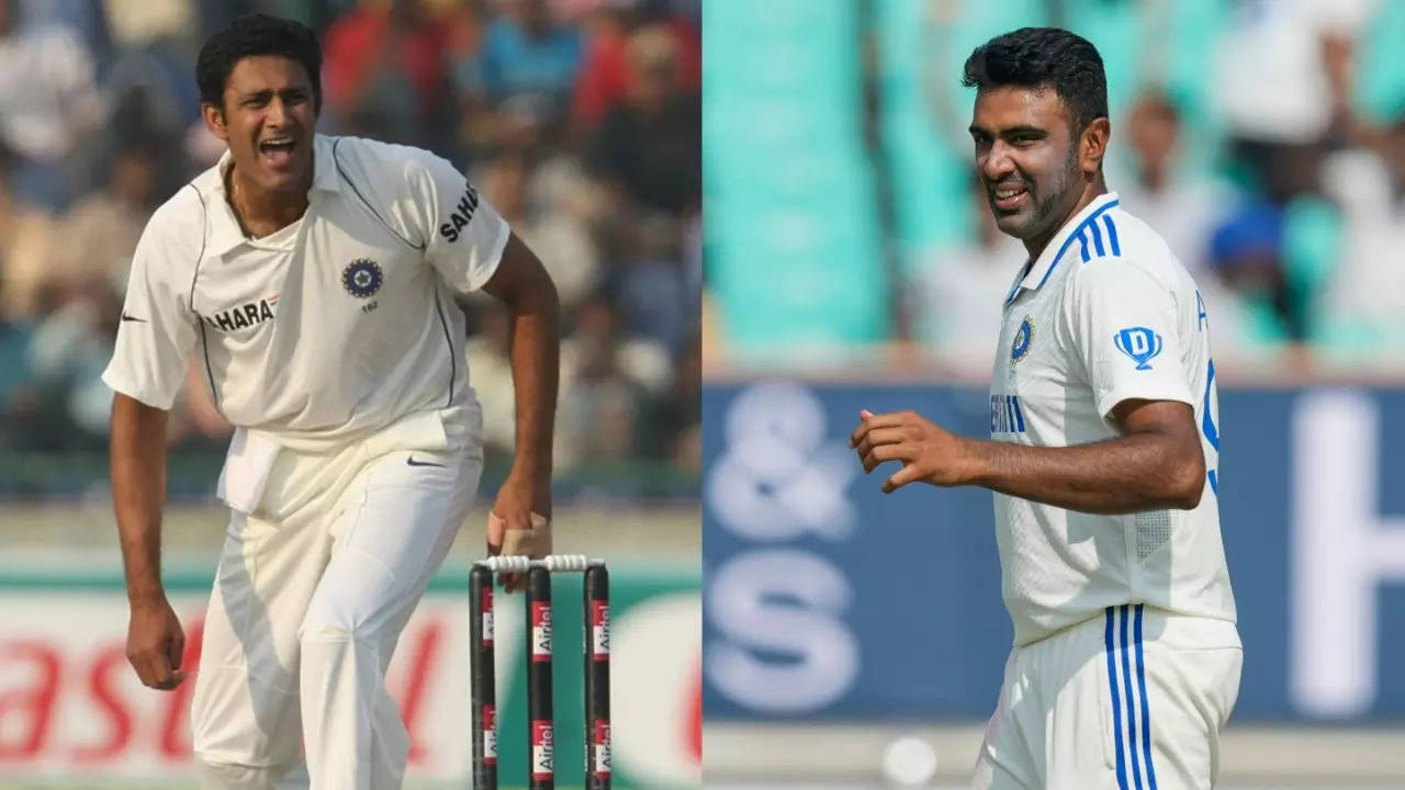 Ravichandran Ashwin BREAKS 18-Year-Old Anil Kumble Record With ...