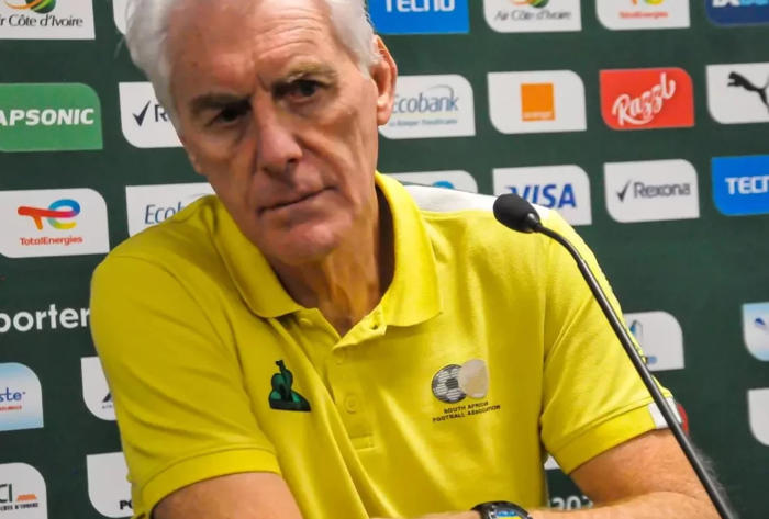 mixed feelings for injured sundowns players at bafana bafana as broos shares his concerns