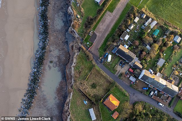 furious locals living along crumbling norfolk coastline say government has 'betrayed' their community because they won't benefit from £25m sea defences