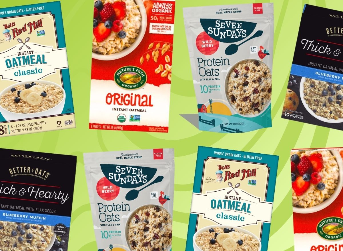 15 Healthiest Instant Oatmeals on Grocery Shelves