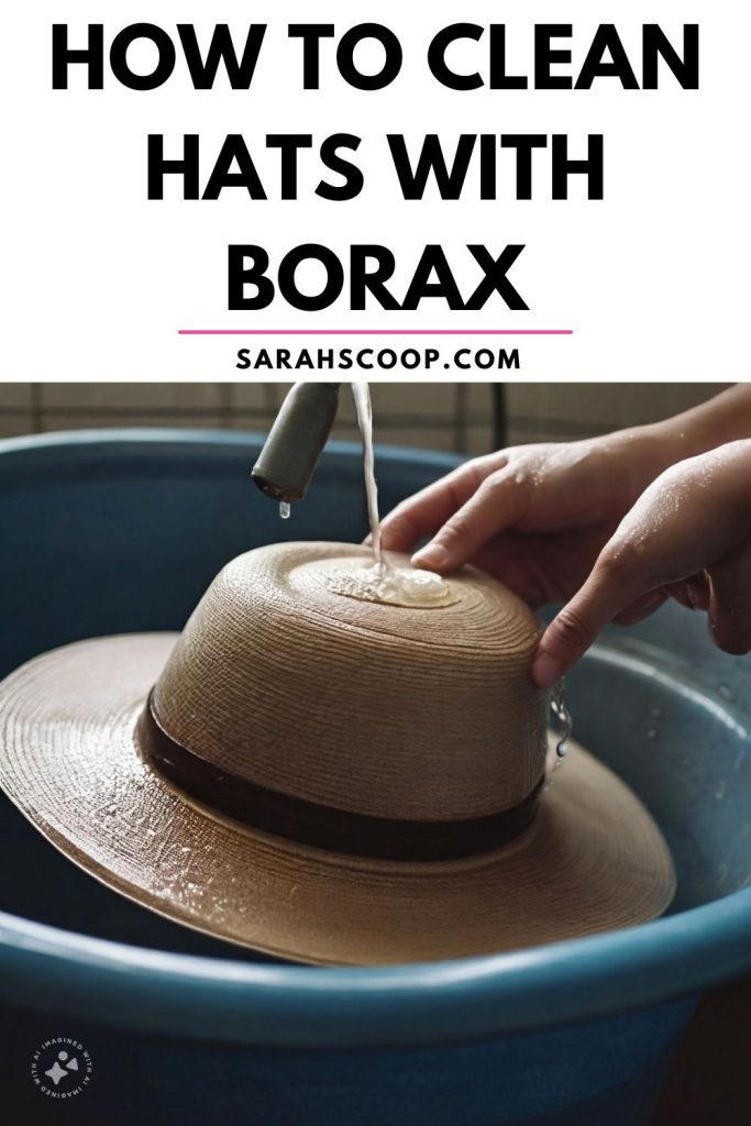 How to Clean Hats With Borax Cleaning and Wash Hack