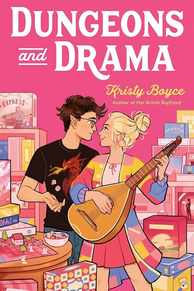 <p><strong>$11.99</strong></p><p><a href="https://www.penguinrandomhouse.com/books/720278/dungeons-and-drama-by-kristy-boyce/">Shop Now</a></p><p>Riley dreams of becoming a big Broadway director, and a step towards that is helping her high school bring back their spring musical. But she makes the mistake of borrowing her mom's car without permission, which leads to her grounding. Now she has to work at her dad's game shop, and has no time to save the show! So she makes a deal with Nathan, one of her dad's nerdy teen employees. He'll cover her shifts and, in exchange, she'll flirt with him to make his gamer-girl crush jealous.</p>