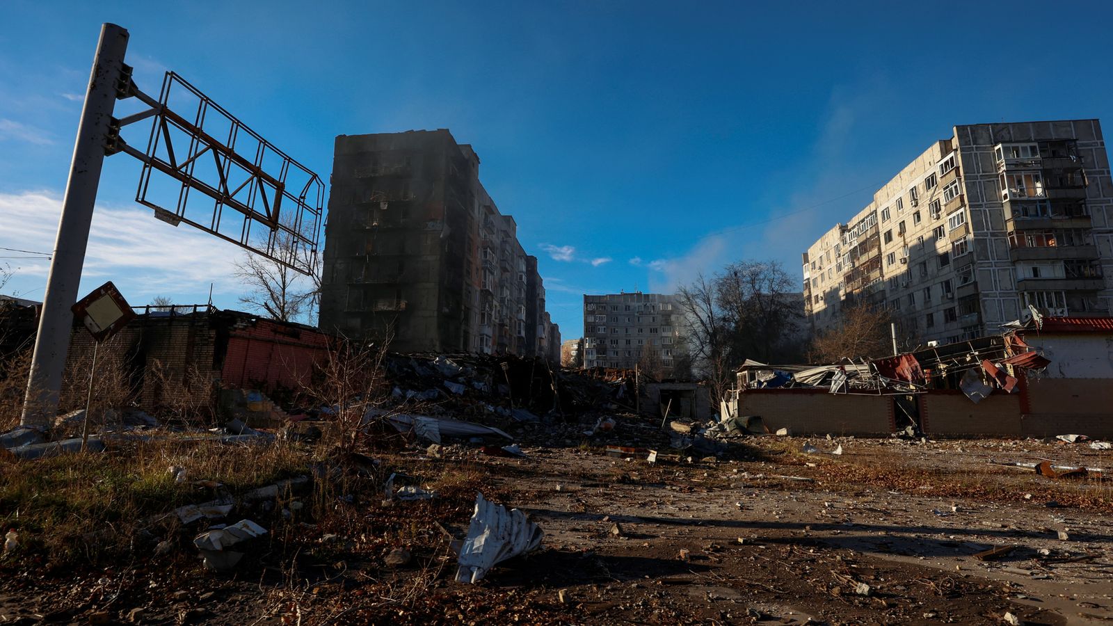 ukraine's army chief says forces have pulled out of frontline city to 'avoid encirclement'