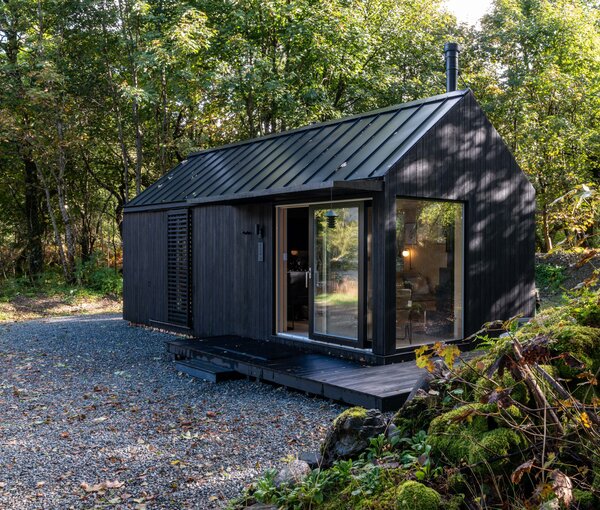 you can stay at these prefab cabins in scotland for $300 a night—or build your own for $120k