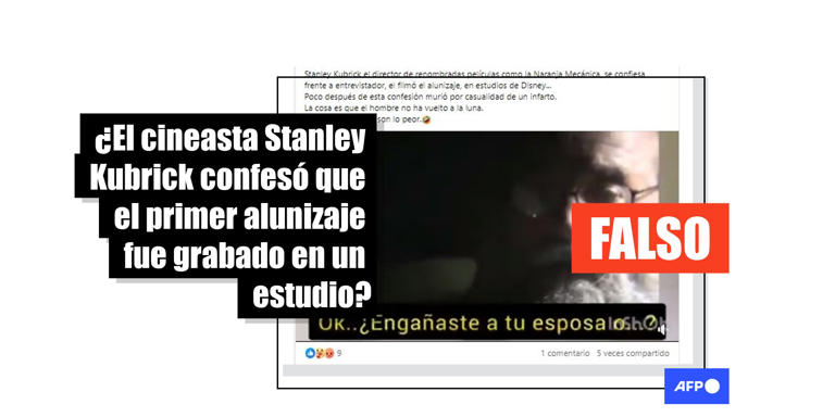 Este Video Es Actuado No Muestra A Stanley Kubrick “confesando” Que El