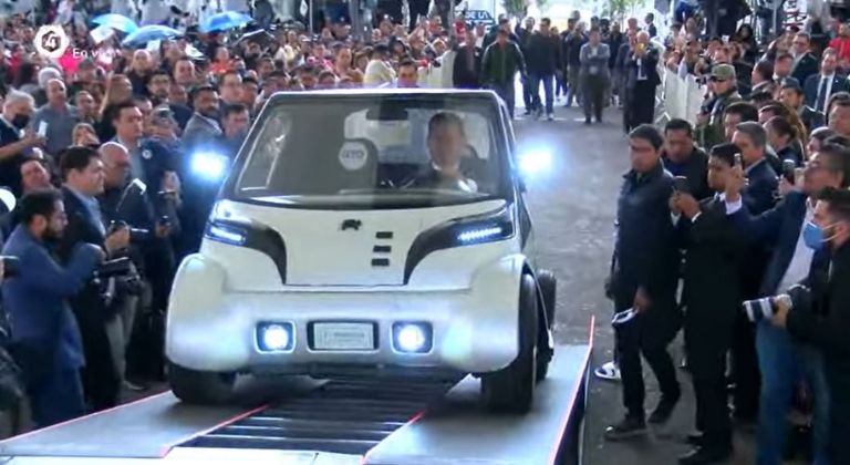 el tesla del bajío: así es el carro eléctrico 100% mexicano hecho en guanajuato