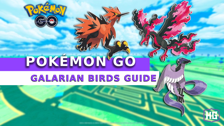 Pokémon Go How To Catch The Galarian Birds 