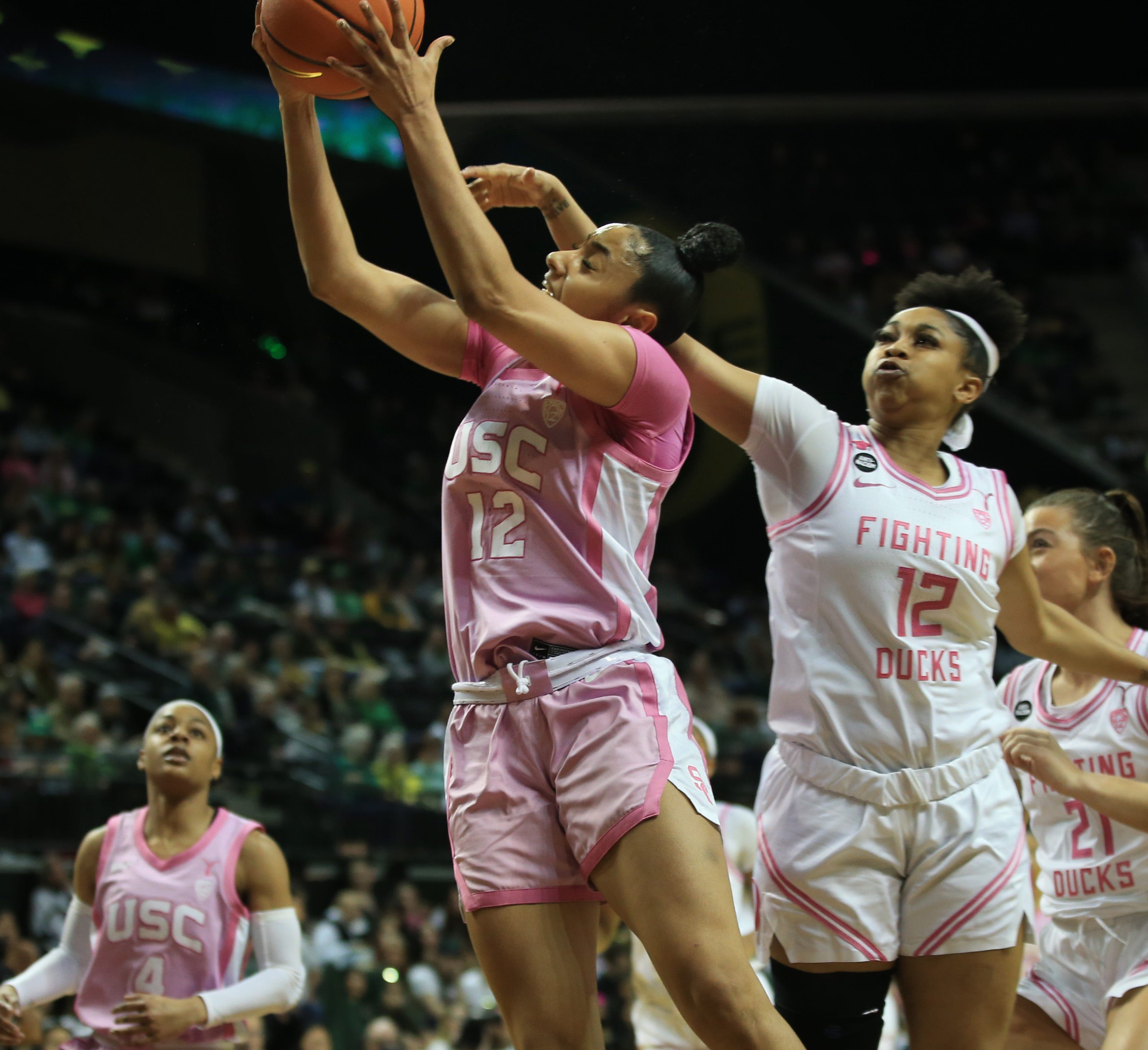 Oregon Women's Basketball Drops 8th-straight As USC's JuJu Watkins ...