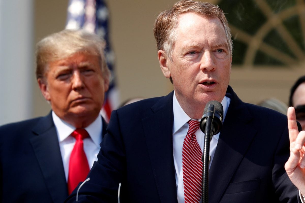 Donald Trump’s Top Trade Advisor Lighthizer Claims ‘India World’s Most ...