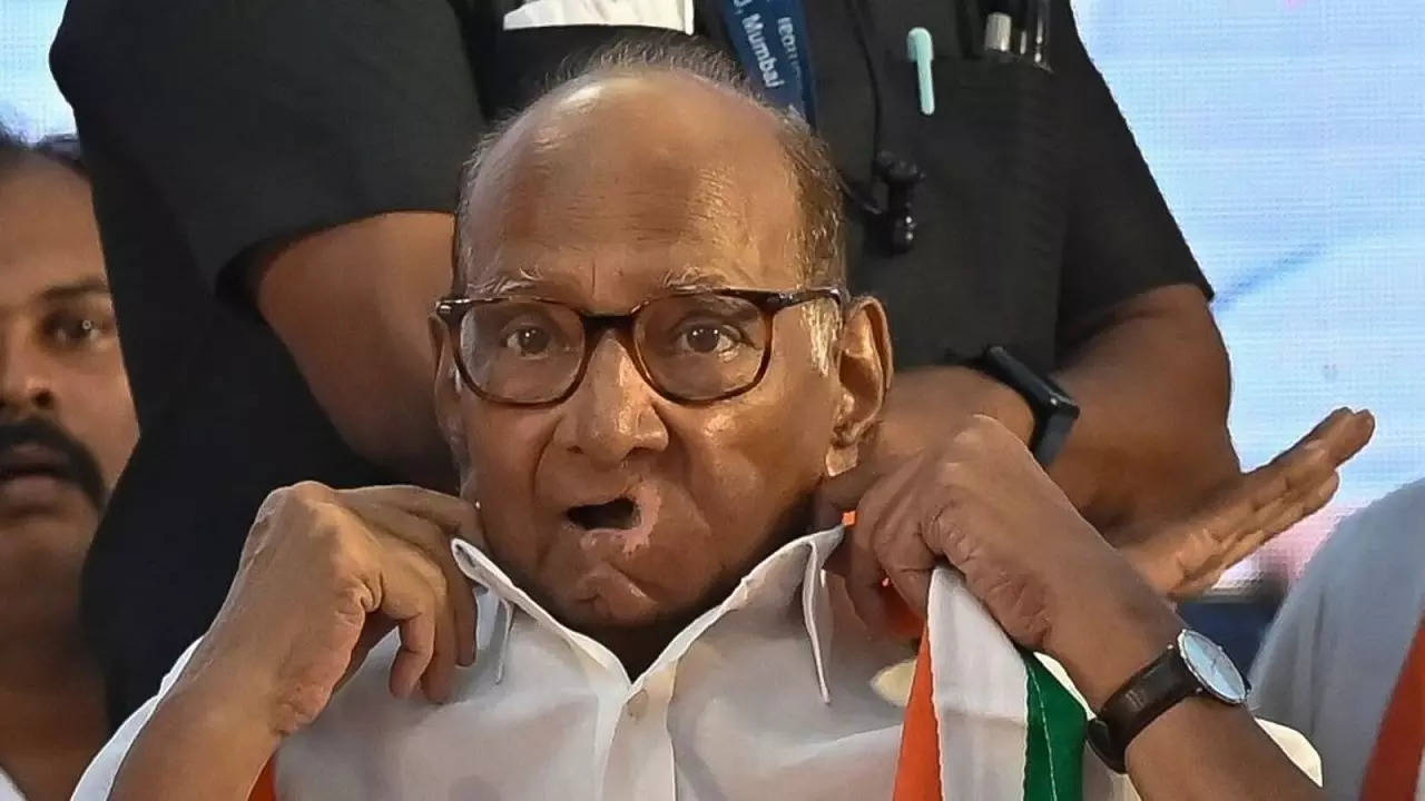 'person who founded party never got removed, never happened in india': sharad pawar