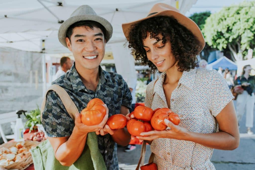 <p>Spend a morning exploring a local farmer’s market. Enjoy sampling fresh produce and artisanal foods. You can also buy ingredients to cook a meal together later.</p>