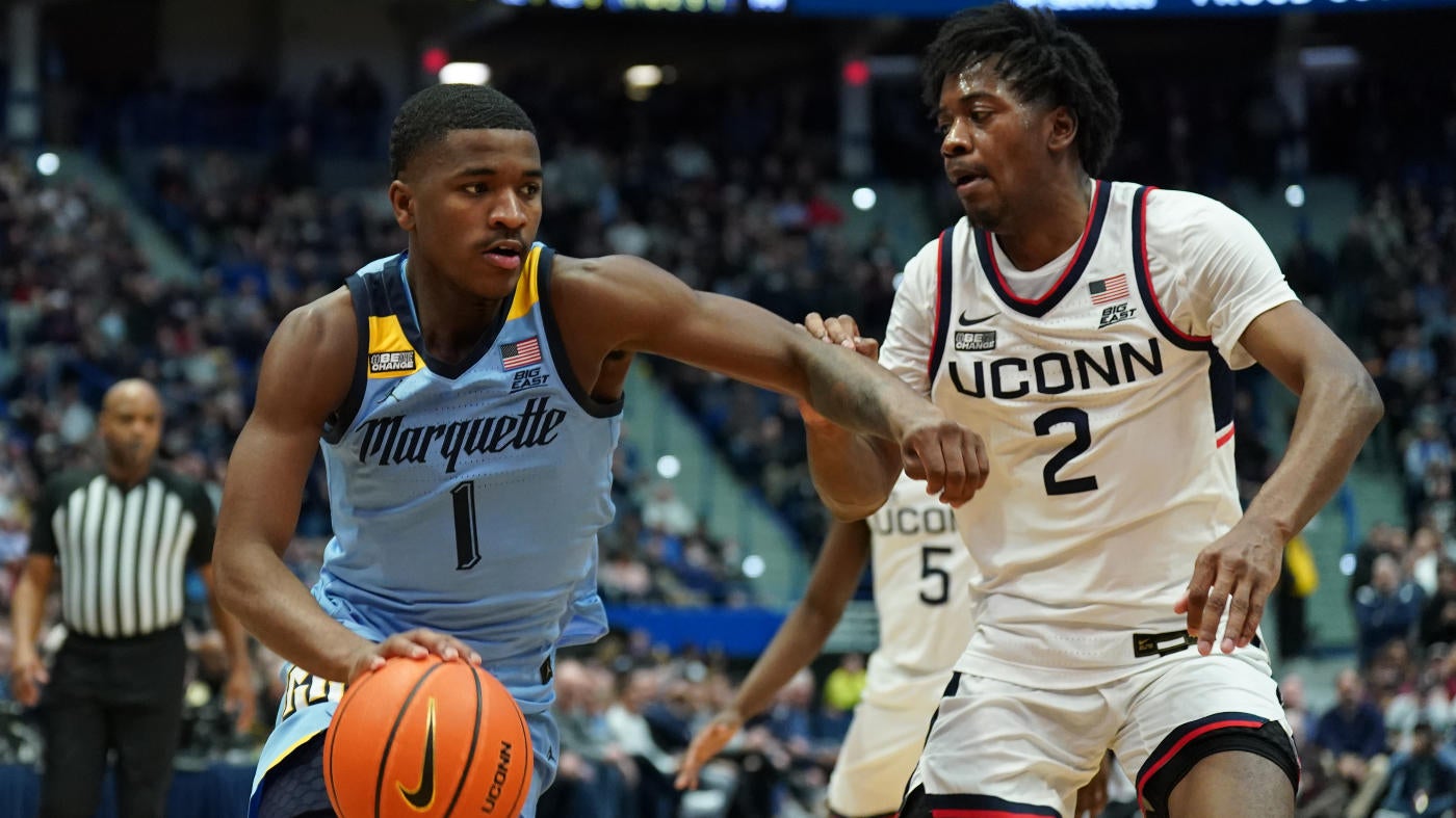college basketball picks, schedule: predictions for uconn vs. marquette and more top 25 games on saturday