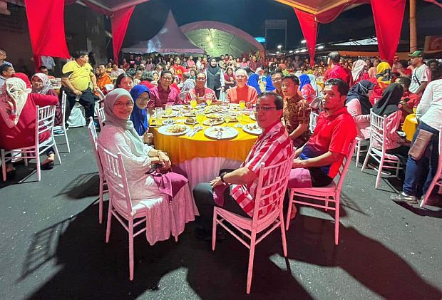 over 3,000 guests attend ayer hitam cny do