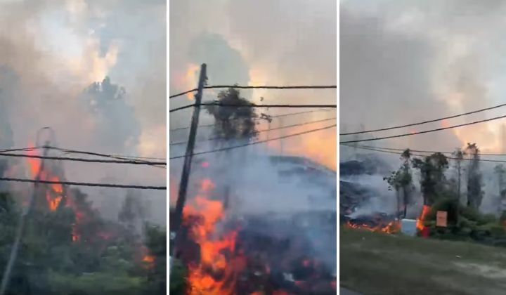 [watch] kuala kubu bharu forest on fire due to open burning