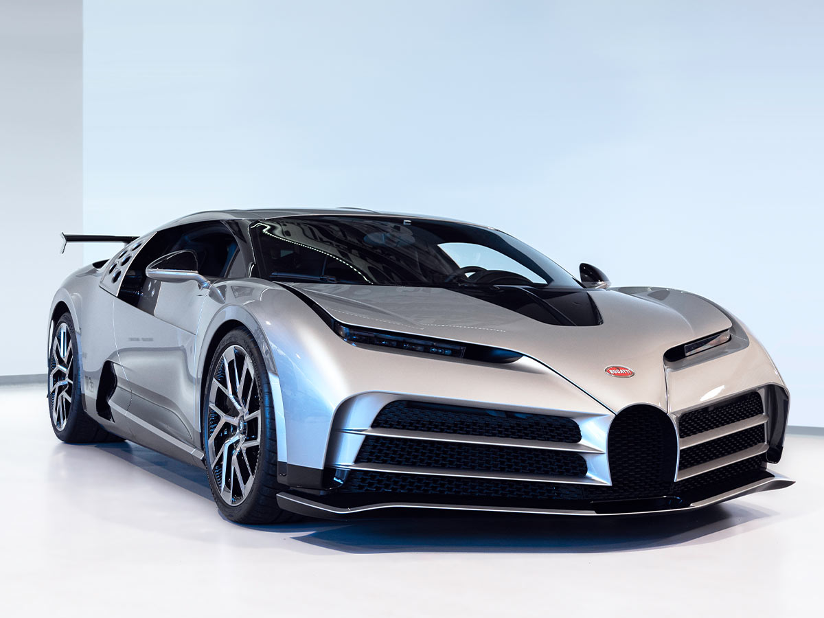 <p>The Bugatti Centodieci, worth about <strong>$9.1 million</strong>, comes in at the number 5 spot. As a tribute to the Bugatti EB110, the Centodieci was essentially built as a revamped Bugatti Chiron.</p> <p>It features an 8.0-liter W16 engine and a top speed of 236 mph, making it one of the fastest road cars in the world!</p>