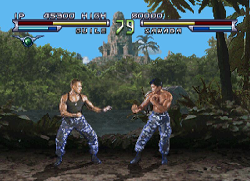 'street fighter' de van damme tuvo dos juegos que fueron la respuesta de capcom a mortal kombat