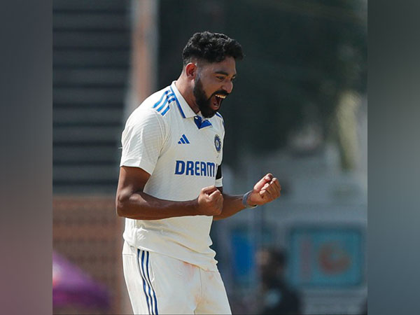 siraj helps india take 124-run first innings lead against england in third test; india 44/1 at tea