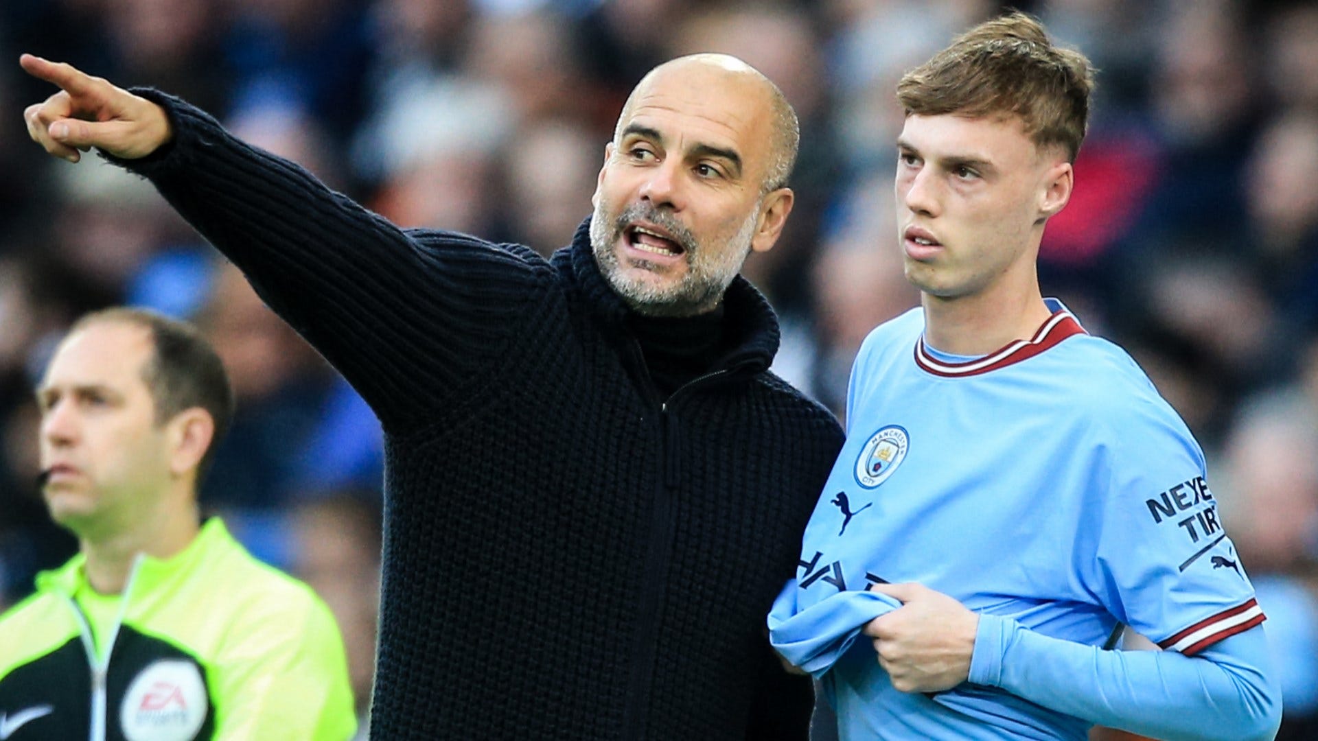 Man City Boss Pep Guardiola Shoulders 'responsibility' For Cole Palmer ...