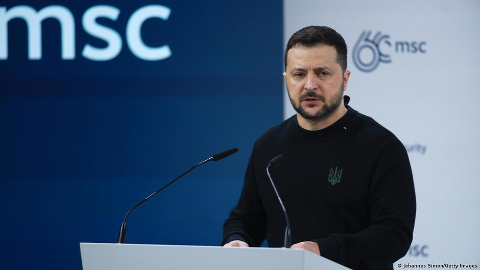 MSC 2024 Ukraine's Zelenskyy rallies leaders for support