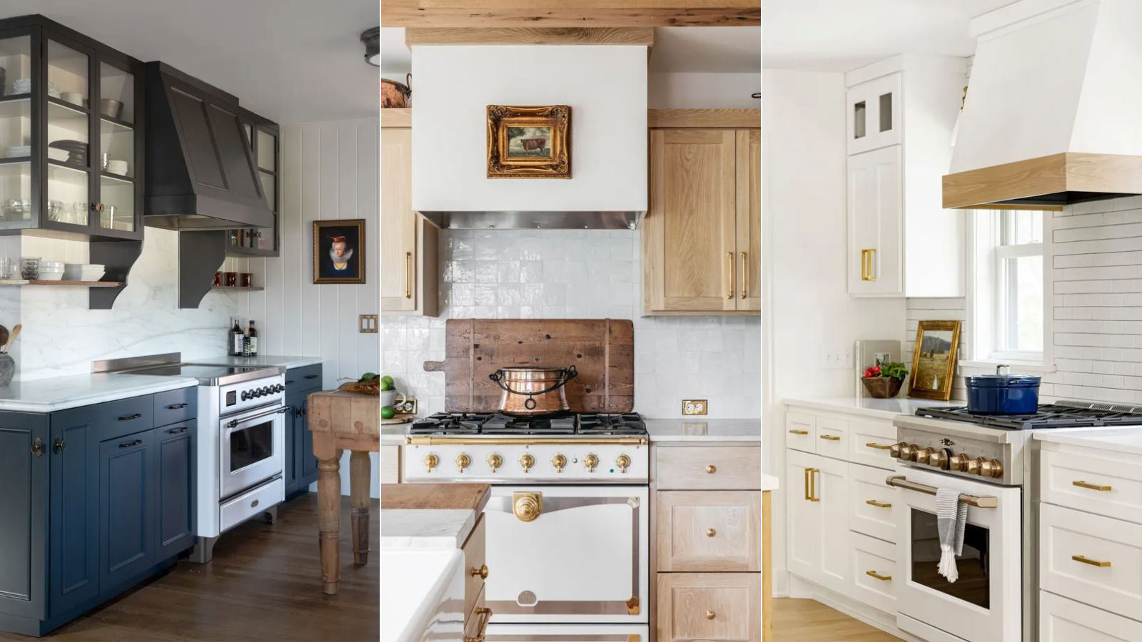 What colors work best in a kitchen with white appliances? Interior ...