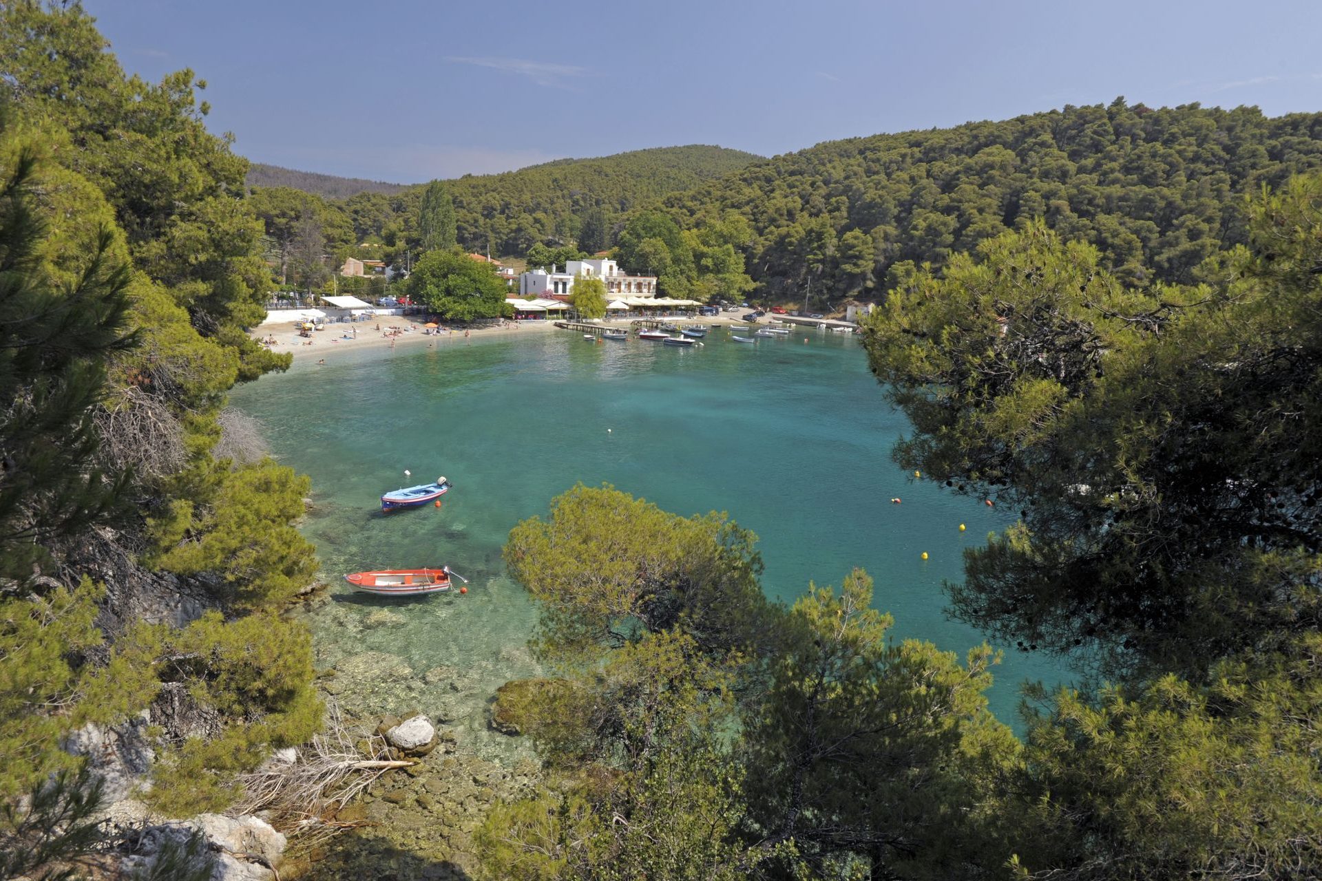 <p>Here's another archipelago that's a little less well-known for a trip off the beaten track. The Sporades has four islands, including Skiathos, where there are still some sixty beaches; Alonissos, with its hiking trails; and Skyros, with barren mountains and green valleys.</p>