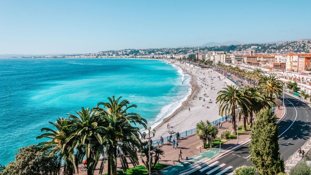 <p>Located in the picturesque French Riviera, Nice is a vibrant city known for its stunning beaches, laid-back atmosphere, and rich cultural heritage. Spend your days strolling or swimming on the exquisitely vast Promenade des Anglais Beach. It is also an opportunity to enjoy stunning views of the Mediterranean Sea, elegant palm trees, and endless pebblestone stretches. </p><p>Other must-visit beaches in Nice include Plage de Carras and the private Opera Beach. While it is a good summer escape for its beaches, there is more to do in Nice, such as indulging in its fresh seafood, strolling the Nice Old Town, and engaging in the vibrant nightlife.</p><p class="has-text-align-center has-medium-font-size">Read also: <a href="https://worldwildschooling.com/best-european-beaches/">Top European Beaches</a></p>
