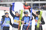 švédští biatlonisté překvapivě vyhráli štafetu na ms, češi dojeli sedmí