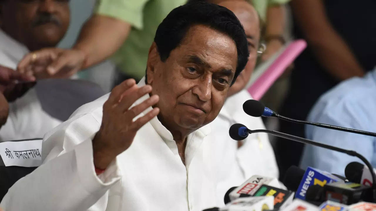 congress leader kamal nath in delhi amid strong buzz over switch to bjp