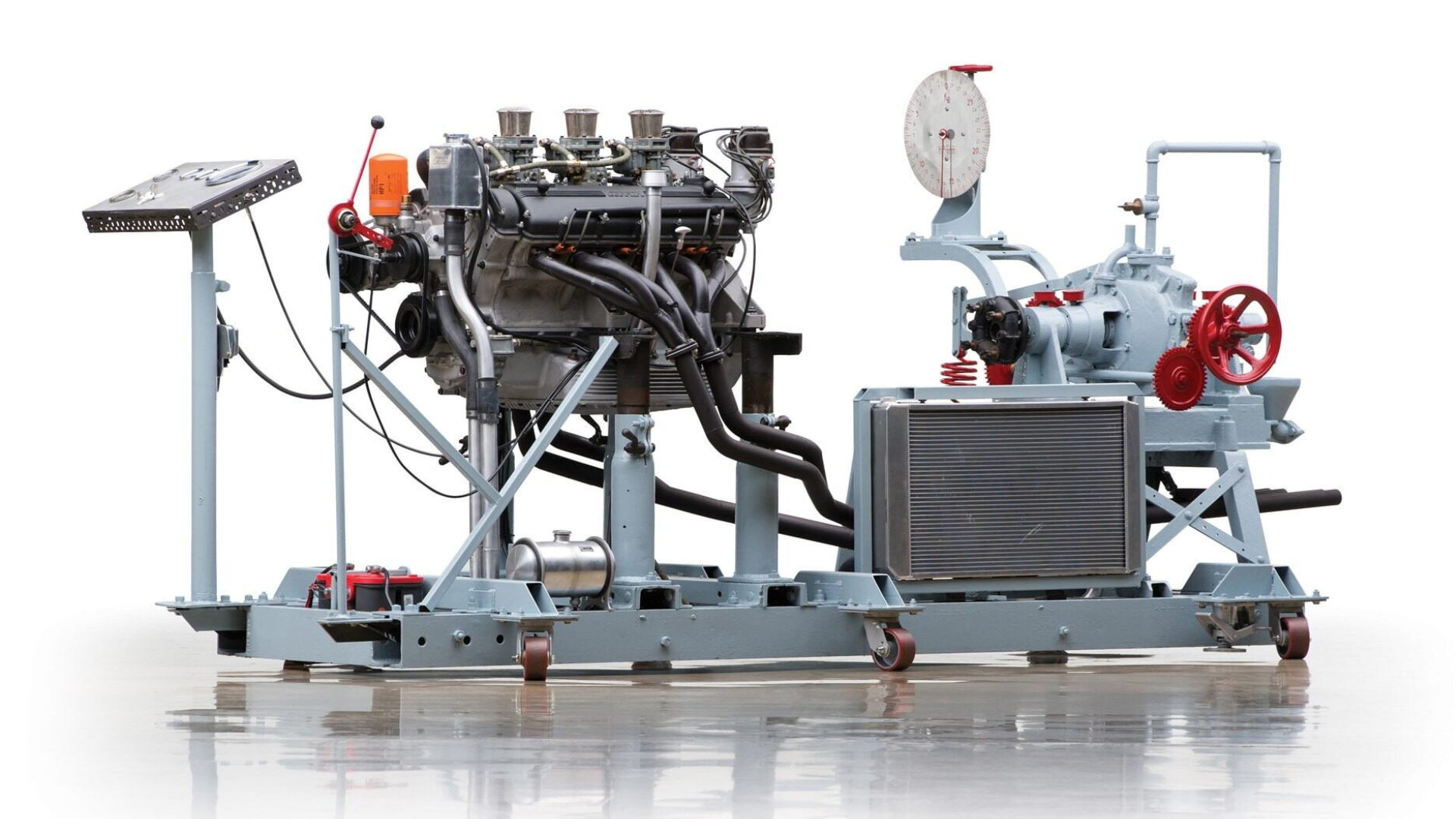 functional ferrari engine dyno heads to auction with a 4.0l v12 attached