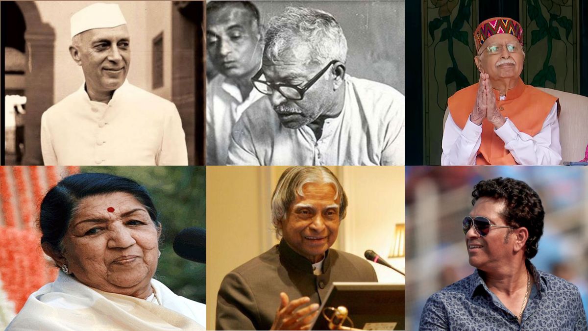 Complete List Of Bharat Ratna Award Winners So far (From 19542024)