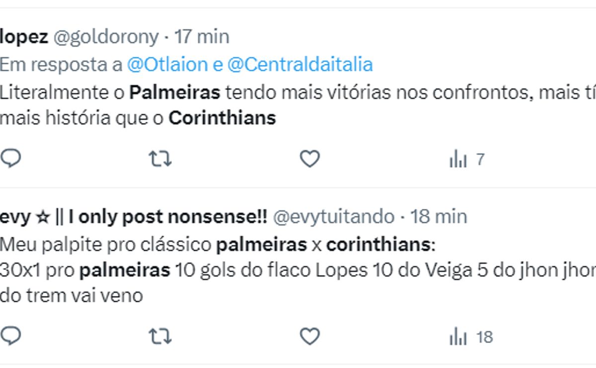palmeiras x corinthians: saiba onde assistir o derby no campeonato paulista neste domingo (18)