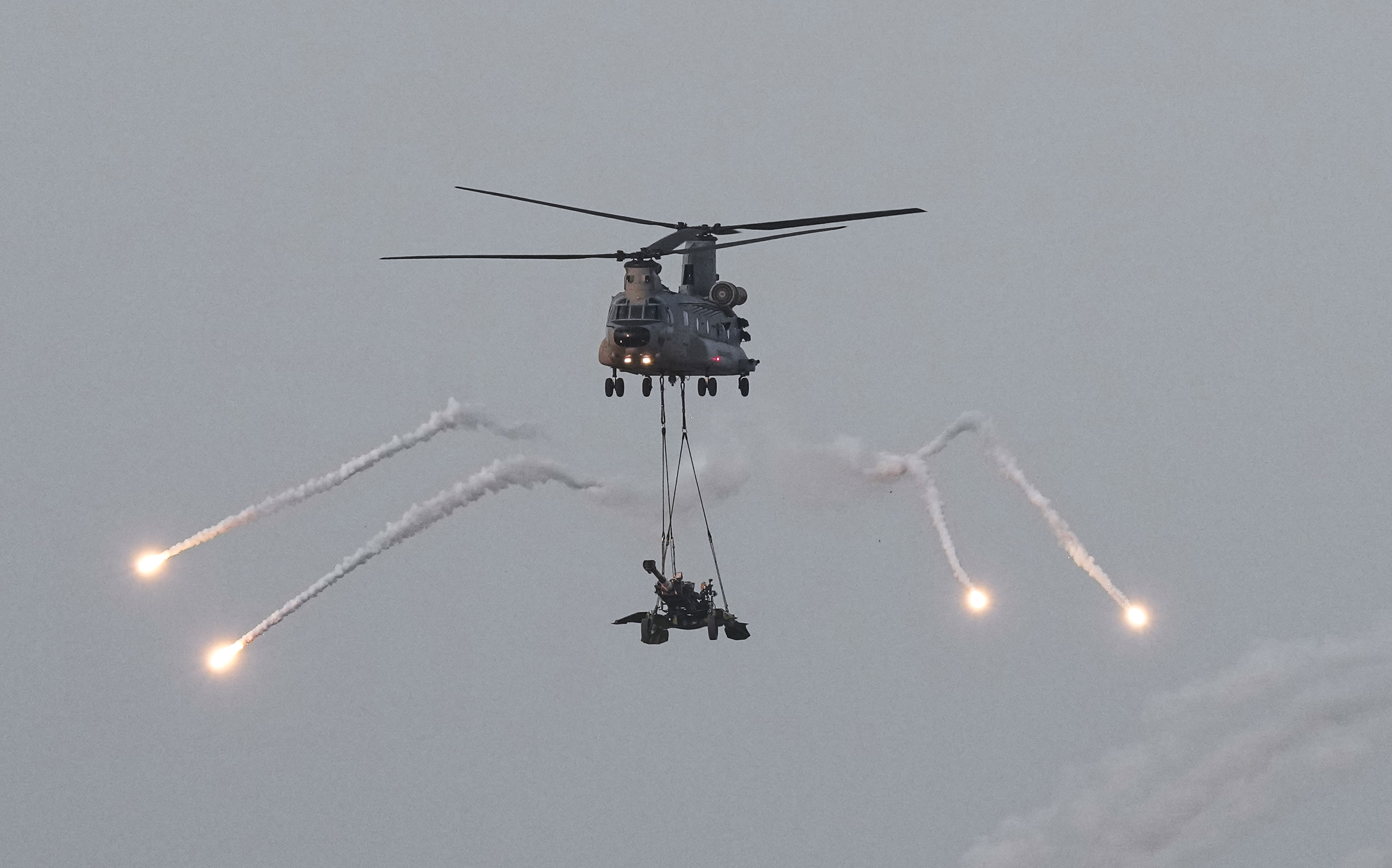 indian air force displays firepower capabilities at pokhran