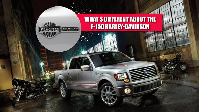 How The Ford F-150 Harley-davidson Differs From Standard Base Models