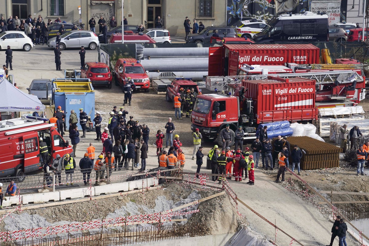 a 5th worker confirmed dead in italian construction site collapse as workplace safety sparks debate