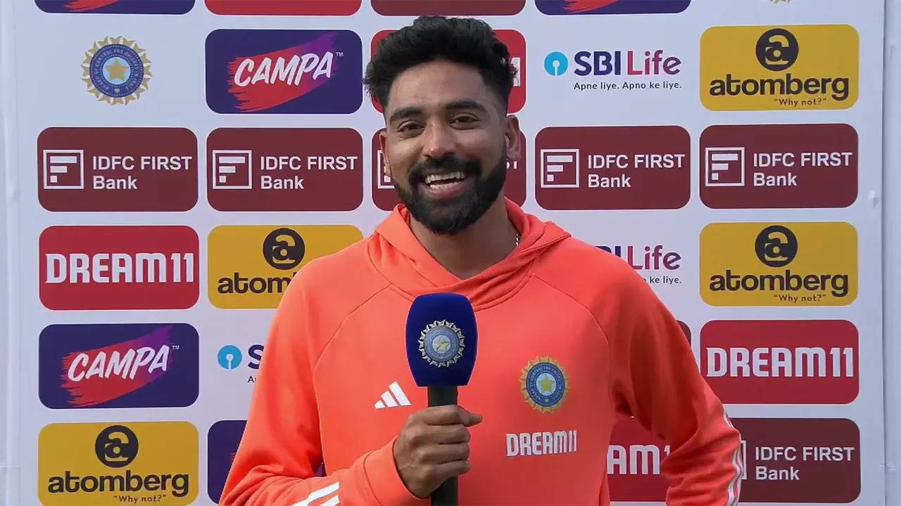 'thank you dk bhai, see you in rcb': mohammed siraj's funny comment leaves everyone in splits