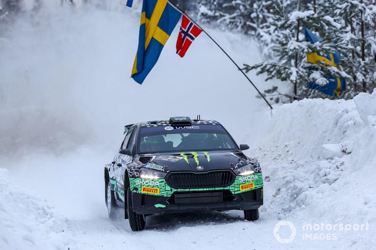 WRC Rallye Schweden 2024 Esapekka Lappi fliegt dem Sieg entgegen