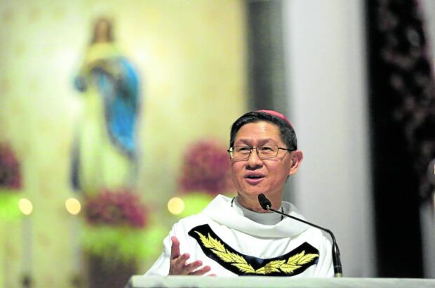 tagle inducted to french legion of honor