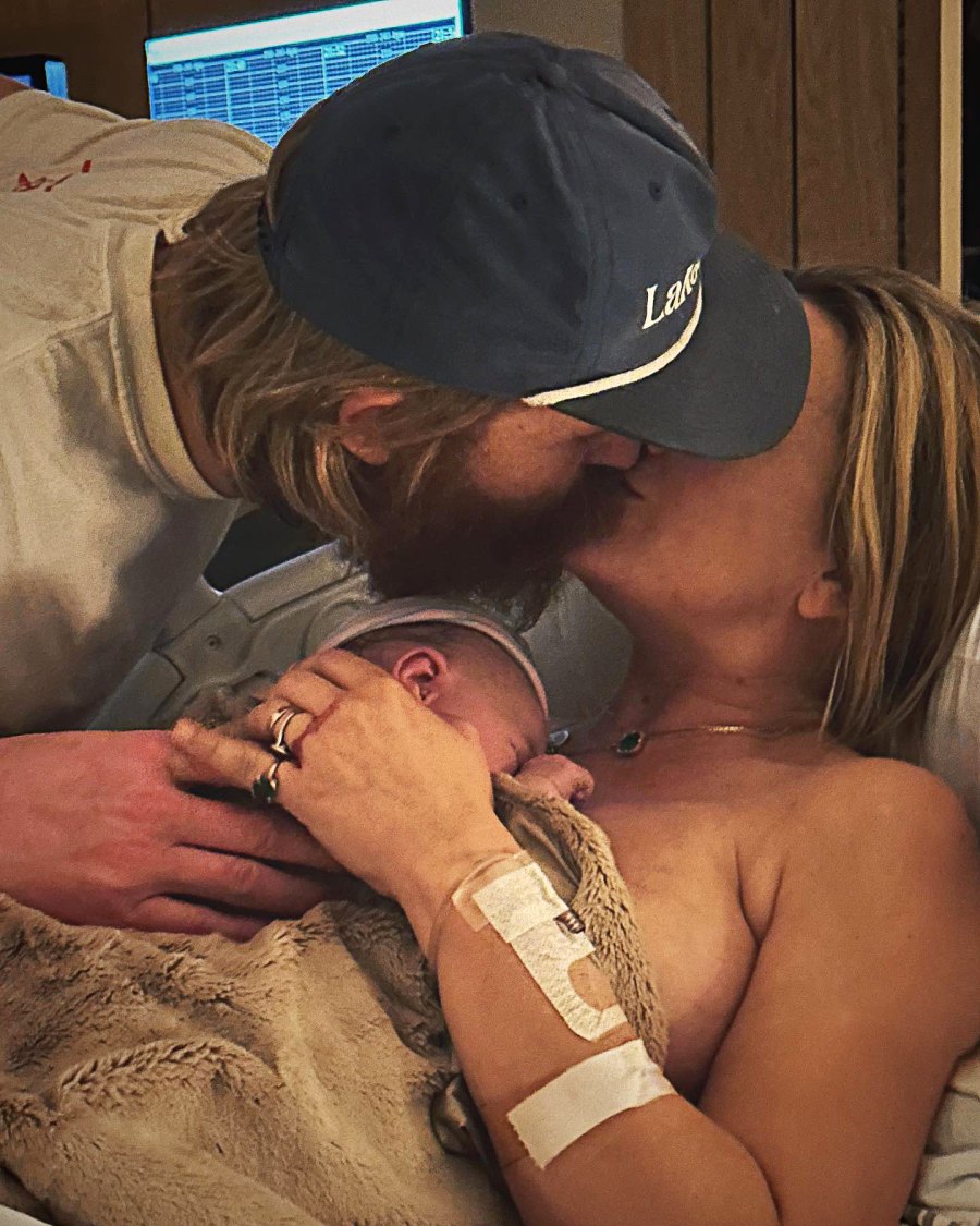 <p>Hagner gave birth to their second son, Boone, one week early on February 13.</p> <p>“8 pounds 3 oz of heaven. Hearts overflowing,” she wrote via Instagram on February 17.</p>