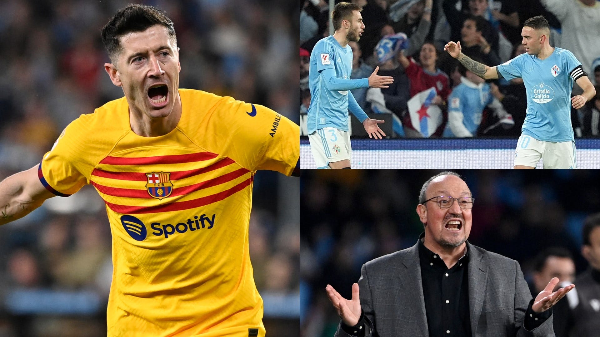 Barcelona Player Ratings Vs Celta Vigo: Robert Lewandowski Rediscovers ...