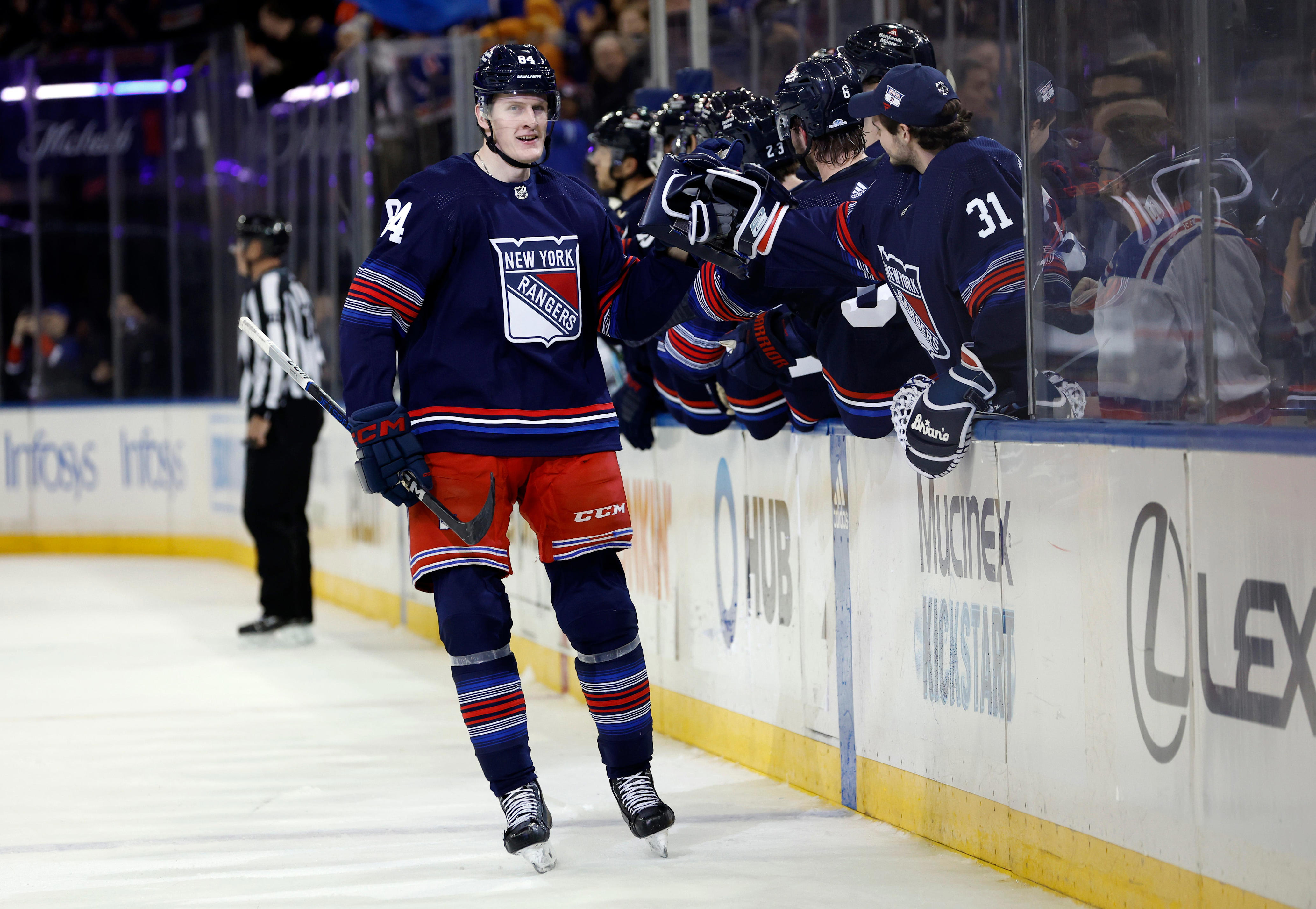 Rangers Fighting Sensation Matt Rempe Unexpectedly Thrust Into NHL ...