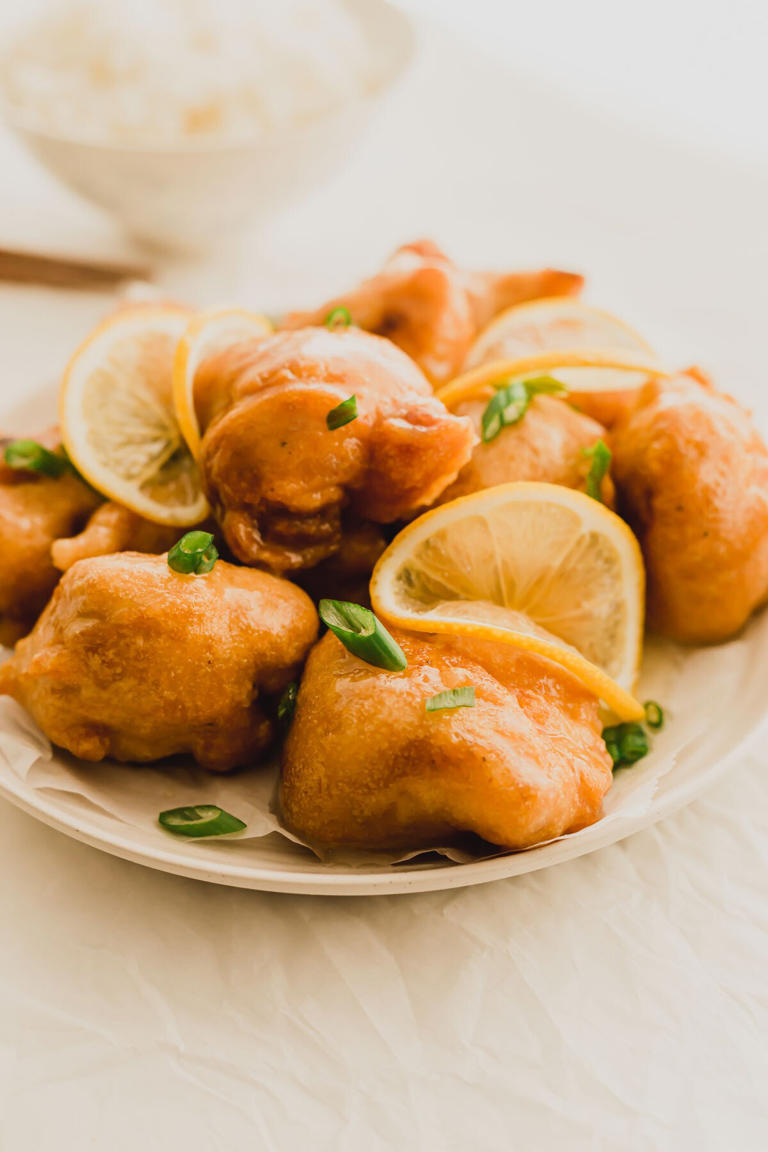 Crispy Chinese Lemon Chicken