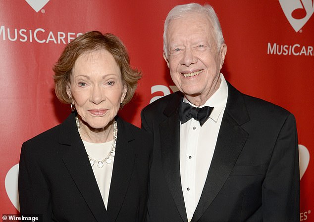 jimmy carter, 99, marks one year in hospice care as his grandson reveals he was 'honored and glad' for health rally that allowed him to attend beloved wife rosalynn's funeral